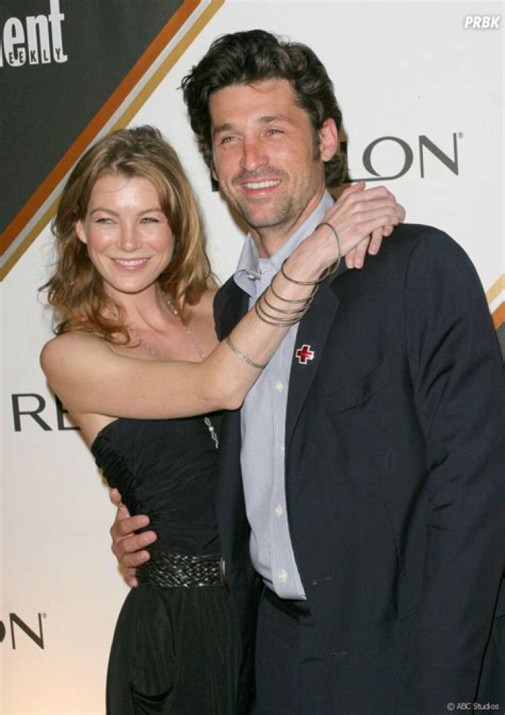 Ellen Pompeo And Patrick Dempsey In Grey's Anatomy