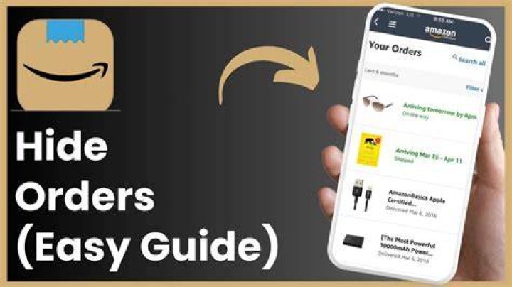 How to Hide Orders on Amazon HelloTech How