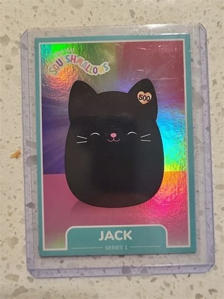 Jack The Cat Limited Edition Squishmallow XL 16" Select Series Squad