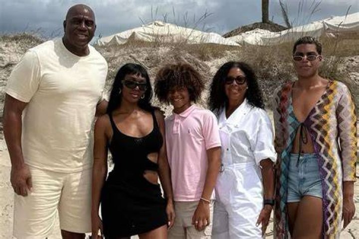 Magic Johnson and His Family — Including Son EJ — Hit the Red Carpet