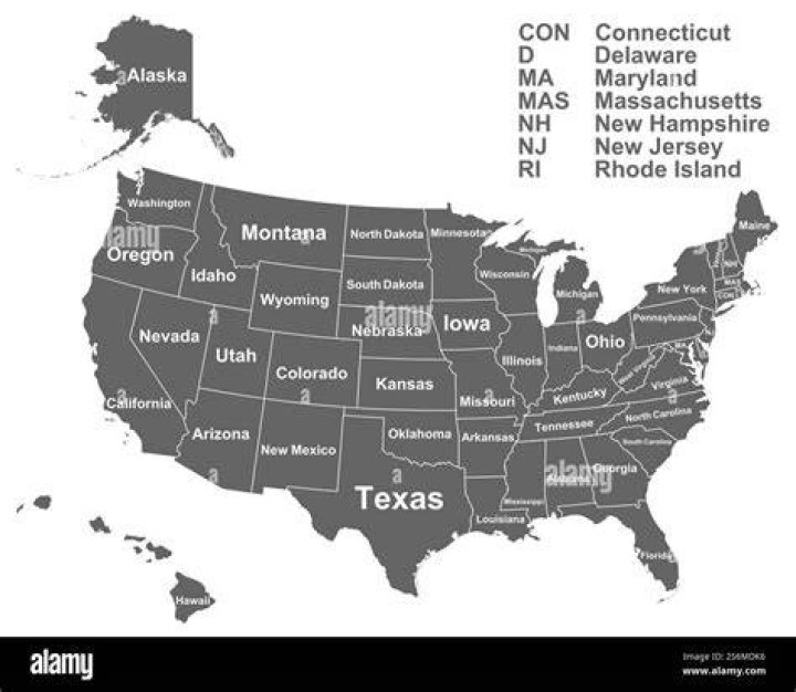 States in USA with K US States Starting with K The Global Statistics