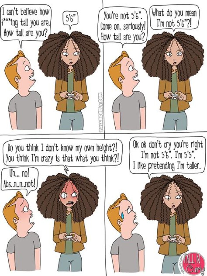 Tall N Curly Tall people problems Walking with a shorter friend