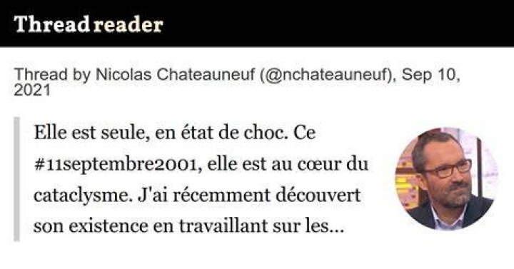 Thread by nchateauneuf on Thread Reader App Thread Reader App