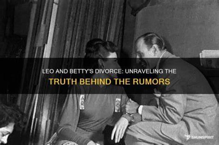 Unraveling The Truth Behind Divorce Rumors